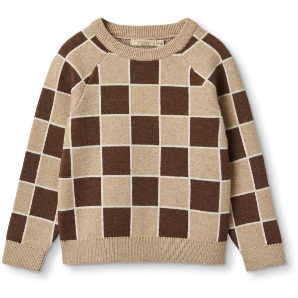 Fliink Humus Check Alon Check Pullover Online Sale