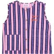 Bobo Choses Pink Stripes All Över Sleevless Shirt For Cheap