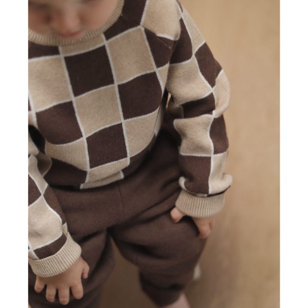 Fliink Humus Check Alon Check Pullover Online Sale