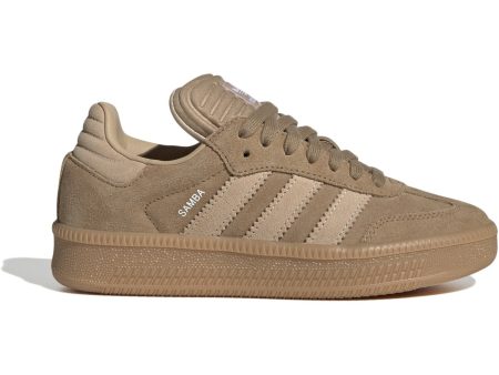 adidas Originals Cardboard Magic Beige Gum3 Samba Xlg J Sneakers Hot on Sale