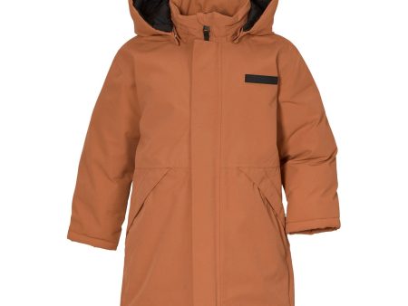 Didriksons Acorn Brown Timon Kids Parka For Discount