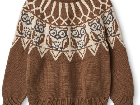 Fliink Carafe Nova Owl Jaquard Pullover on Sale