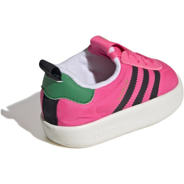 adidas Originals Lucid Pink Off White Core Black Gazelle Home I Sneakers on Sale