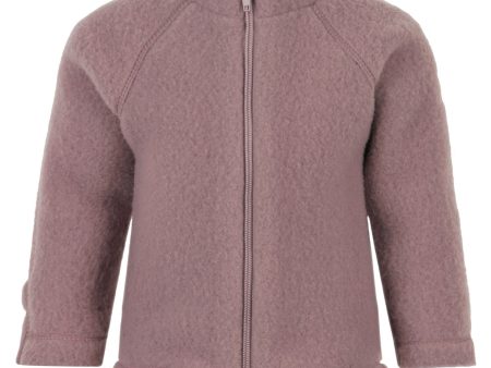 Mikk-Line Twilight Mauve Ull Jacka For Cheap