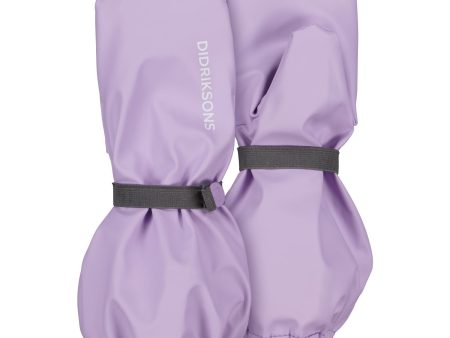 Didriksons Digital Purple Pileglove Kids For Cheap