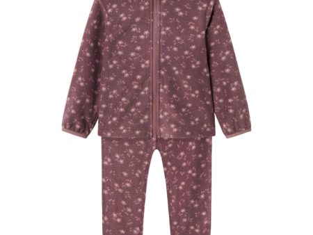 Name It Grape Shake Spektra Fleece Set AOP For Sale