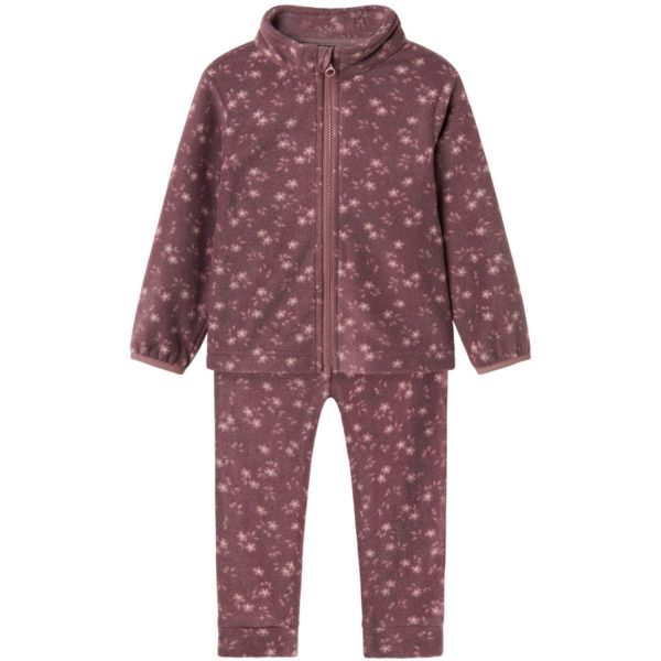 Name It Grape Shake Spektra Fleece Set AOP For Sale