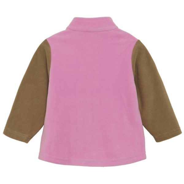 Color Kids Lilac Chiffon Baby Fleece Jacka Fashion