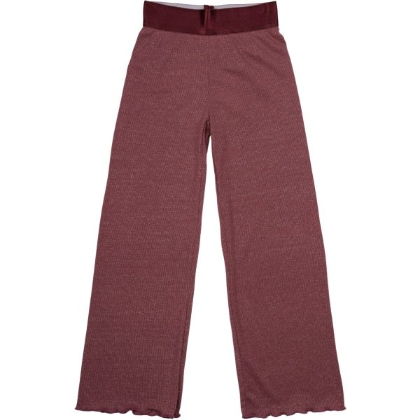 The New Crushed Berry Farah Wide Byxor Online Sale