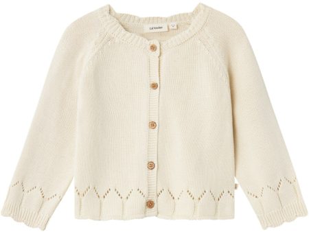 Lil Atelier Turtledove Ramla Stickad Cardigan Discount