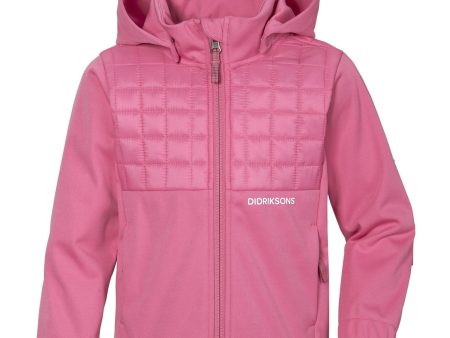 Didriksons Sweet Pink Briska Kids Jacka Cheap