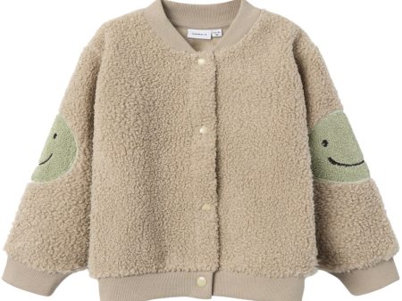 Name It Pure Cashmere Sand Regular Teddy Cardigan For Sale