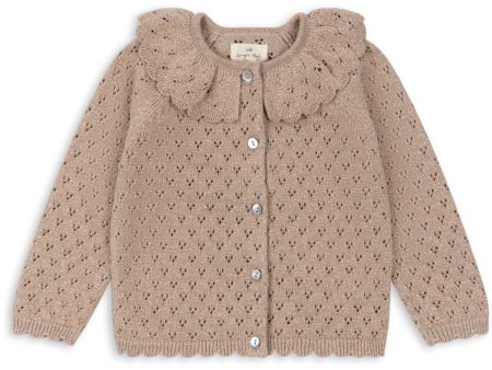 Konges Sløjd Creme Holiday Knit Cardigan For Cheap