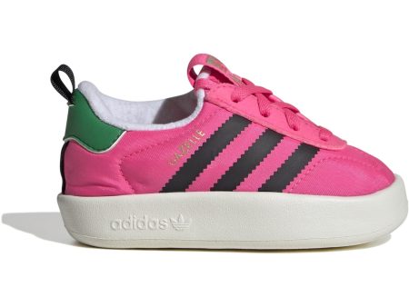 adidas Originals Lucid Pink Off White Core Black Gazelle Home I Sneakers on Sale