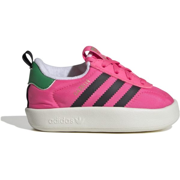 adidas Originals Lucid Pink Off White Core Black Gazelle Home I Sneakers on Sale