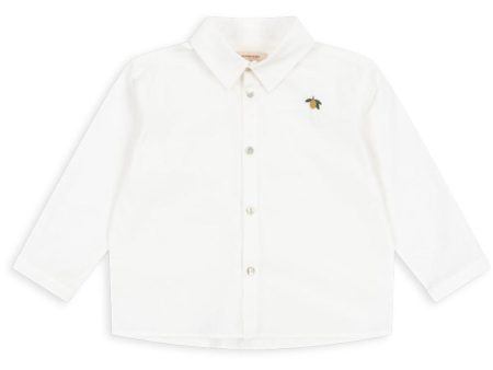 Konges Sløjd Optic White Rolf Shirt Gots Online Hot Sale