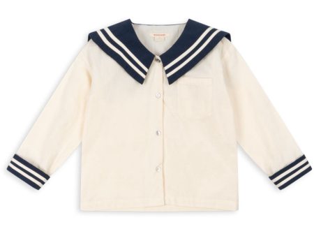 Konges Sløjd Navy Blazer Sailor Shirt Gots Fashion