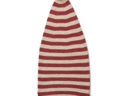 Wheat Red Stripe Knitted Tomteluva Online