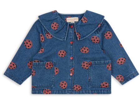 Konges Sløjd Ladybug Magot Ladybug Denim Shirt Gots Online Sale