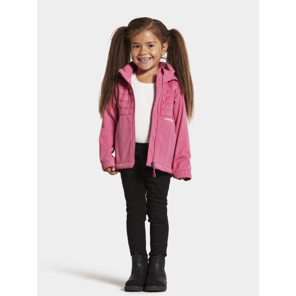 Didriksons Sweet Pink Briska Kids Jacka Cheap