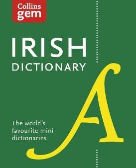 Dictionaries Collins: Collins Irish Gem Dictionary: (Collins Gem) [2015] paperback Sale